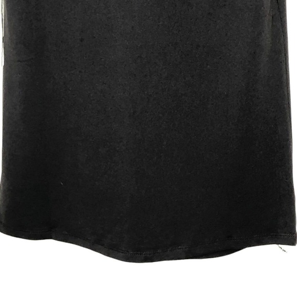 NWT Susana Monaco Womens Crowl‎ Drape Neck Top Shirt Size Small Black Sleeveless - Picture 6 of 8